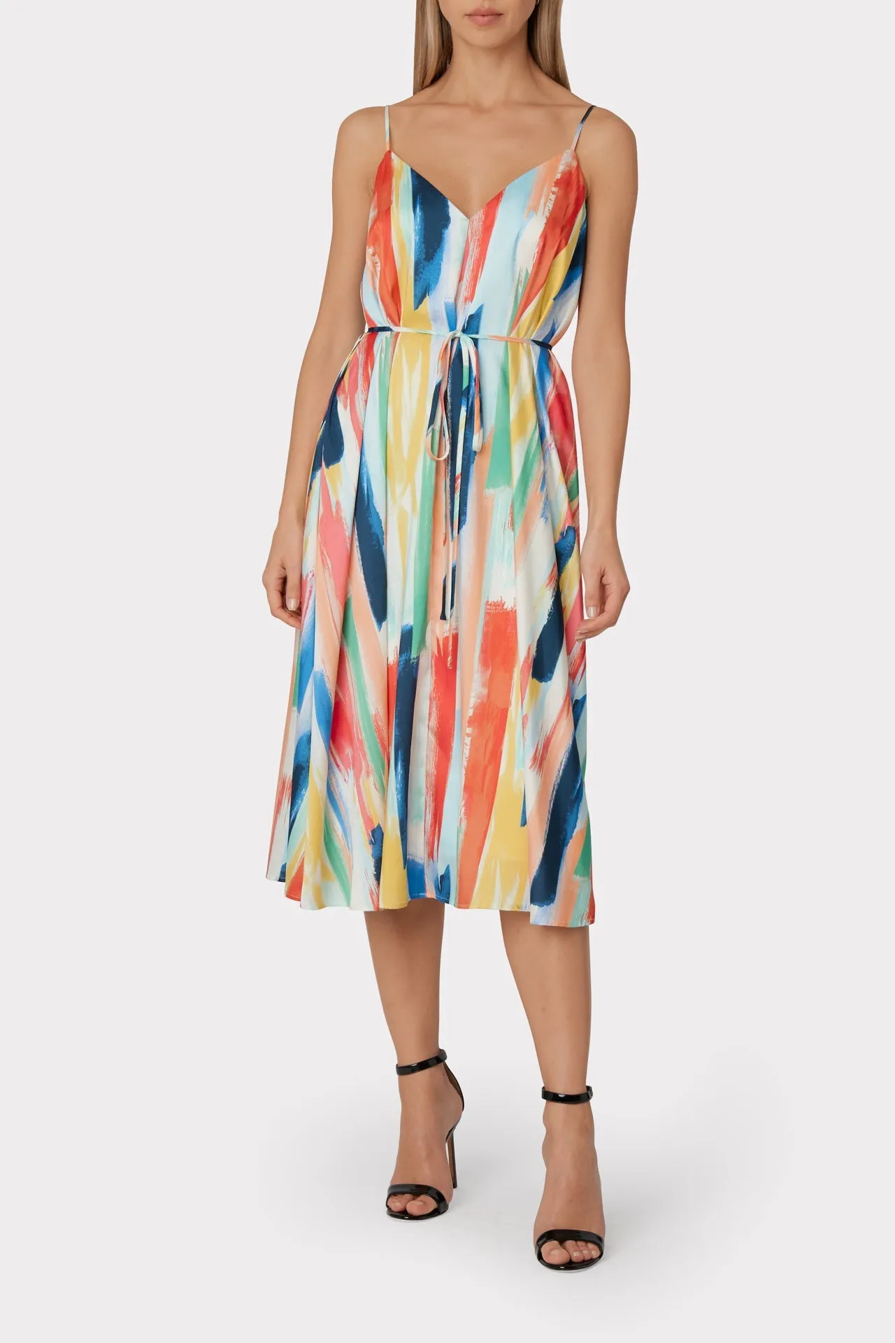 Becca Watercolor Brushstroke Dress