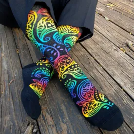 Chaossocks Paisley Rainbow
