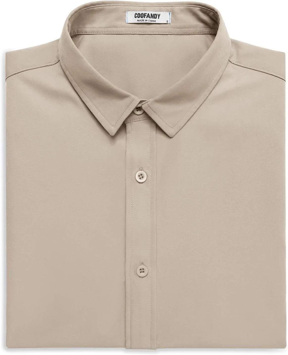 COOFANDY Men's Button Down Shirt Short Sleeve Casual Shirt for Men Summer Business Casual Dress Shirt