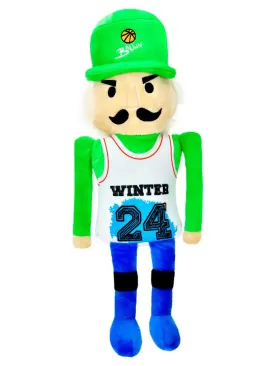ISC Corey Paige Ballin Basketball Hoops Plush Nutcracker