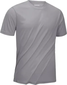 KEFITEVD Men's Short Sleeve UPF 50  Sun Protection Shirts Quick Dry Rashguard Swim Shirt SPF Workout Fishing Athletic T-Shirt