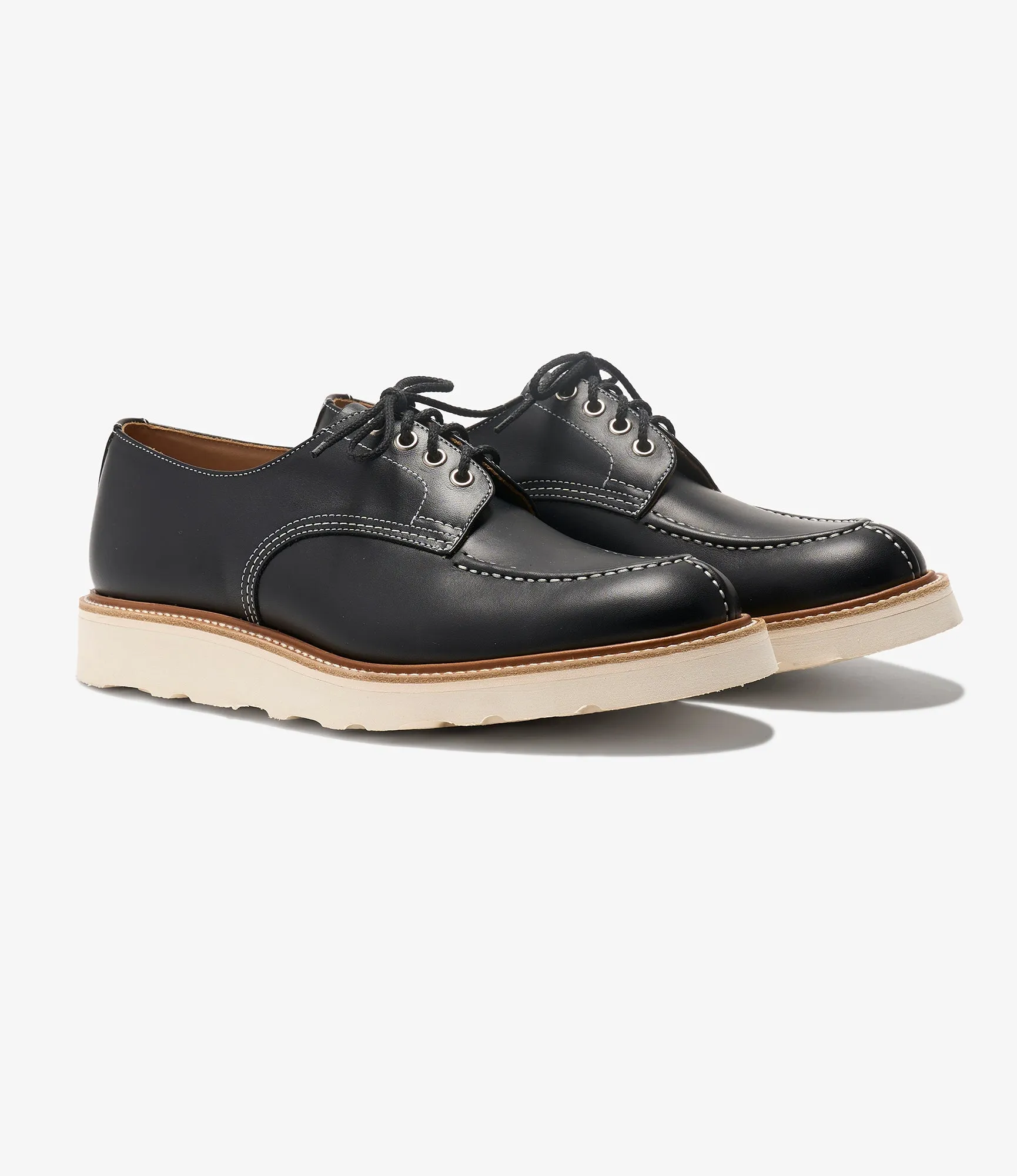 Tricker's x EG - Black Hand Sewn Derby