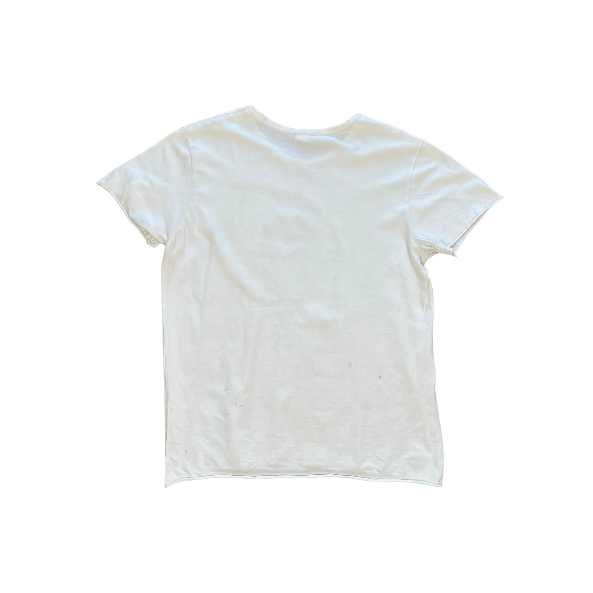 Vintage 90s White Inter Milan Football Tee - Medium